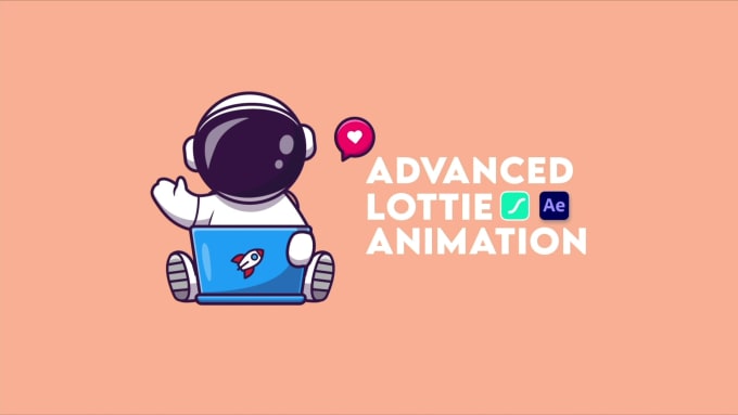 Gig Preview - Make lottie and svg animation for your website or app