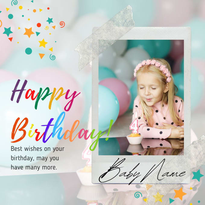 Gig Preview - Create unforgettable and personalized birthday wishes