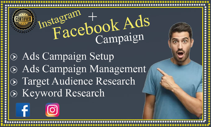 Gig Preview - Setup facebook ads and instagram ads campaign to grow your business, promotion