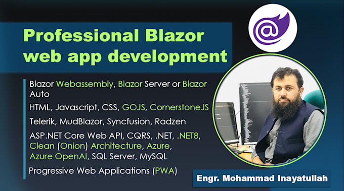 Gig Preview - Do professional blazor web application development