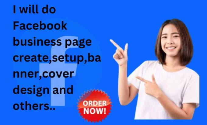 Gig Preview - Do facebook business page create,setup, banner,cover design