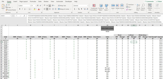 Gig Preview - Automate your excel spreadsheets through formulas