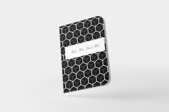 Gig Preview - Create a stunning 3d notebook mockup