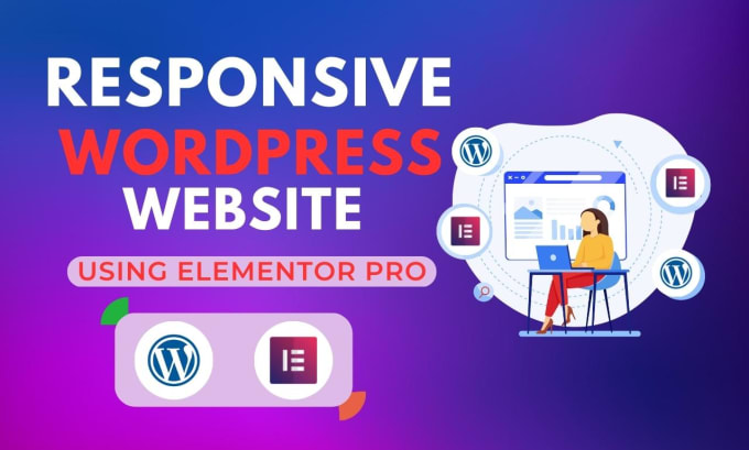 Gig Preview - Create professional wordpress website design or redesign using elementor pro