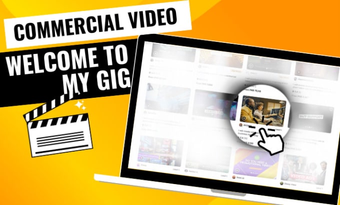 Gig Preview - Create commercial video ads for business marketing