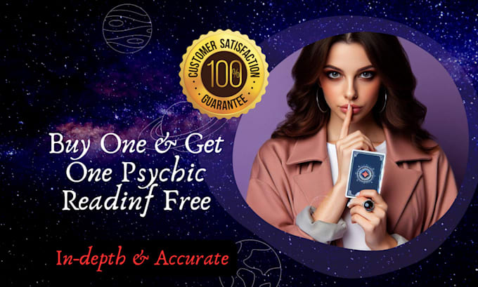 Gig Preview - Give one psychic reading free with the purchase