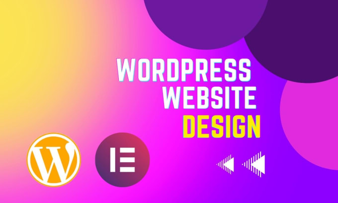 Gig Preview - Create responsive creative wordpress website design and redesign with elementor