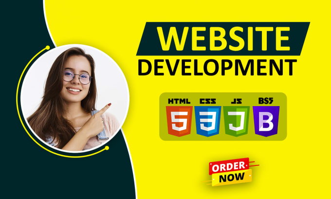 Bestseller - develop responsive website with html css js and bootstrap