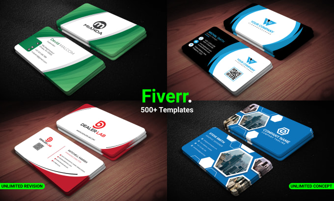 Gig Preview - Create a modern minimalist professional business card design