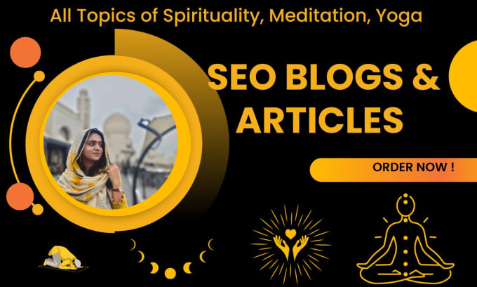 Gig Preview - Write SEO blogs on spirituality, spiritual healing, articles, essays