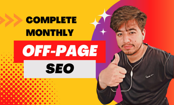 Gig Preview - Do complete monthly off page service by high authority dofollow backlinks