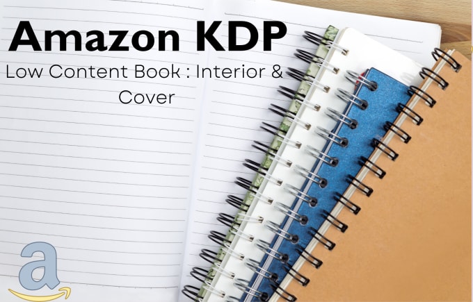 Gig Preview - Create low content interior book and cover for amazon KDP