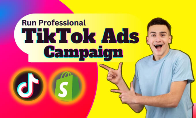 Gig Preview - Setup tik tok ads campaign, manage tik tok advertising