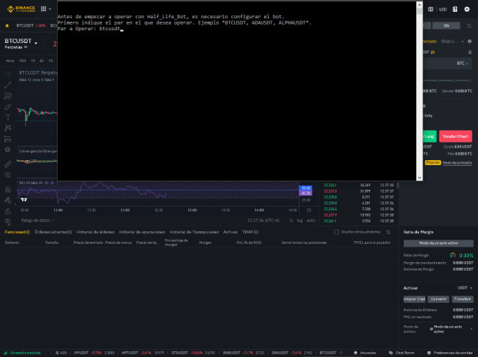 Bestseller - trading robots with python, using binance API, bitget API