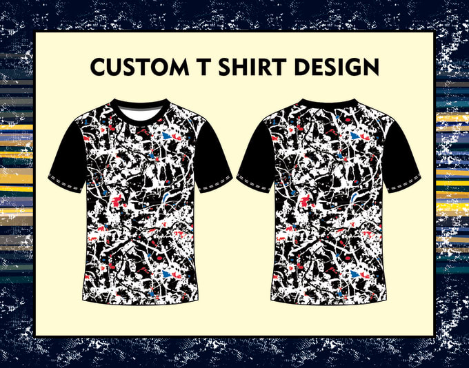 Gig Preview - Do custom and trendy typography t shirt design