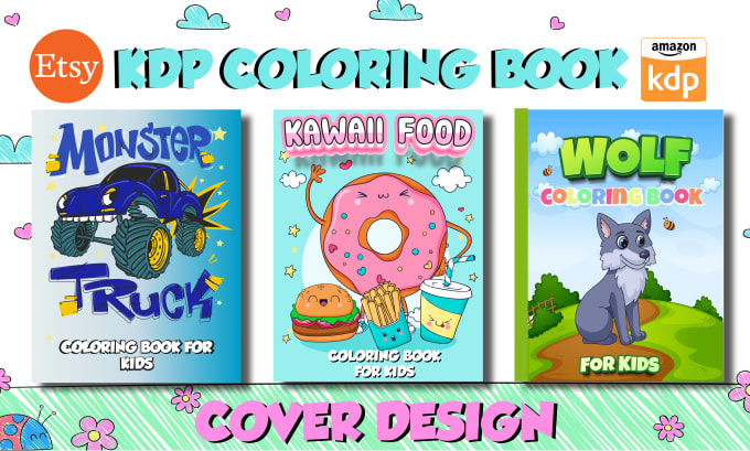 Bestseller - create activity book and cover for your amazon KDP