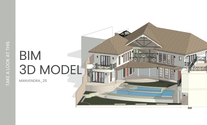 Gig Preview - Create revit 3d model for your project