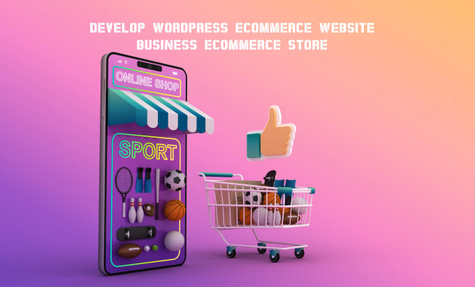 Gig Preview - Develop wordpress ecommerce website business ecommerce store