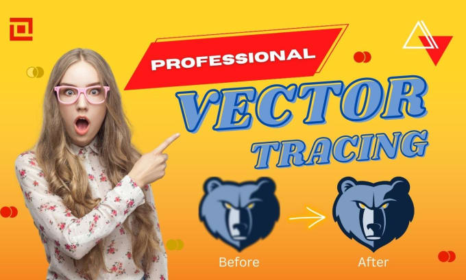 Gig Preview - Do image to vector and vector tracing or convert to vector