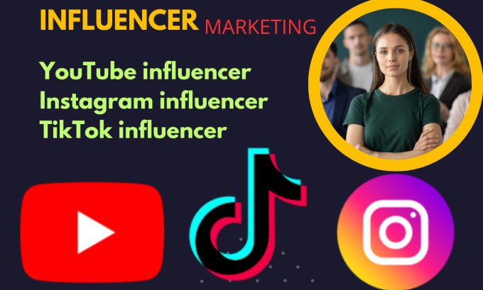 Gig Preview - Do instagram, youtube, and tiktok influencer marketing research