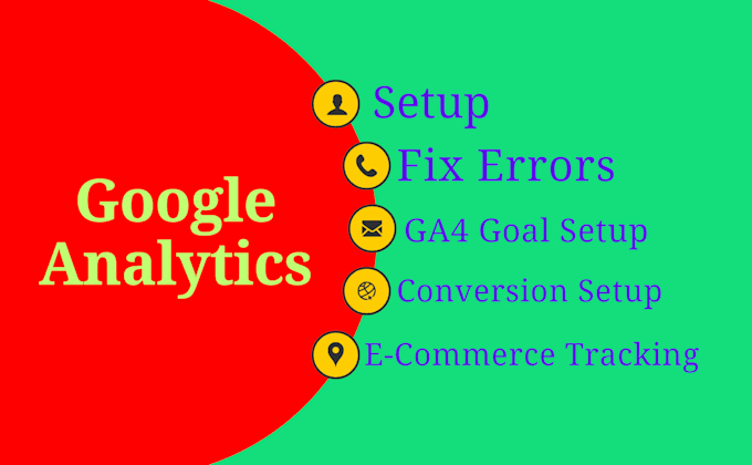 Gig Preview - Setup, fix issues google ads conversion tracking and ecommerce tracking