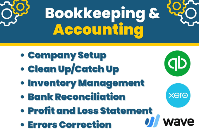 Gig Preview - Manage your bookkeeping work in quickbooks online, xero and wave accounting