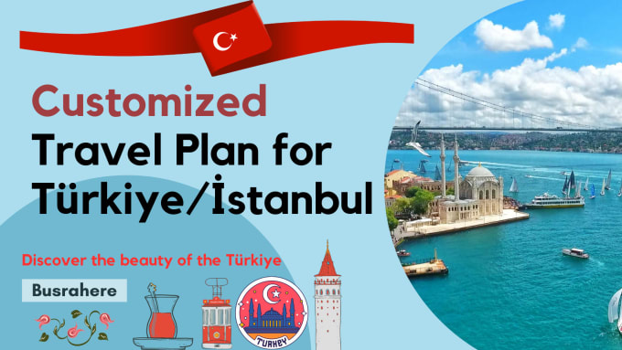 Gig Preview - Create a custom travel plan for turkey istanbul