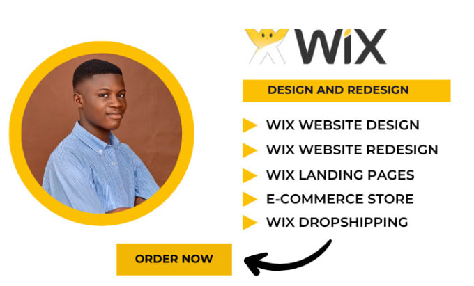 Gig Preview - Do wix website design, wix website redesign wix ecommerce wix online store