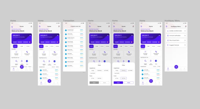 Gig Preview - Professional mobile app UI design services