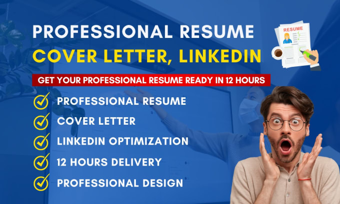 Gig Preview - Deliver professional resume writing service in 12h