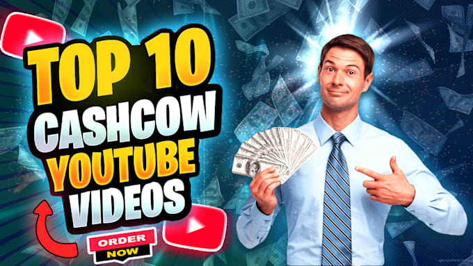 Gig Preview - Create automated cash cow videos, cash cow youtube, cash cow channel, cash cow