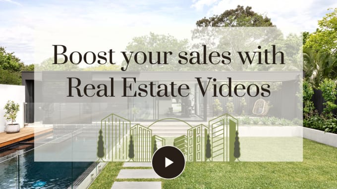 Gig Preview - Edit luxurious real estate videos ads and property promos