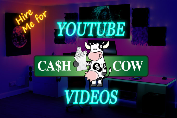 Gig Preview - End your hunt for faceless cash cow youtube video editor