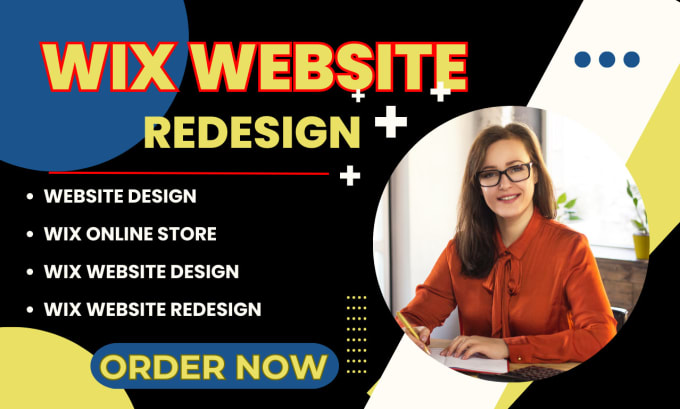 Gig Preview - Redesign  wix website develop wix ecommerce design website redesign