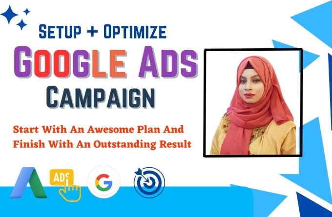 Gig Preview - Setup top ranking google ads campaign adwords ppc ads