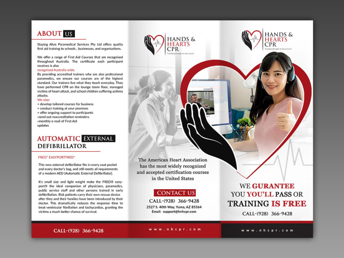 Gig Preview - Do professional tri fold brochure design for your company