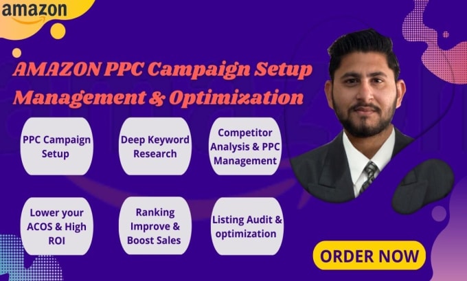 Gig Preview - Setup and optimize your amazon ppc, amazon ppc ads expert, PPC advertising