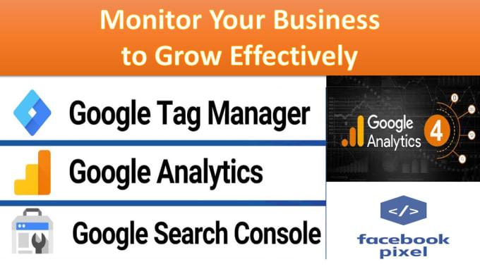 Gig Preview - Setup or fix google analytics 4, ga4, facebook pixel via tag manager