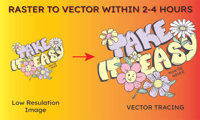 Gig Preview - Create raster image to vector for you manually and quickly