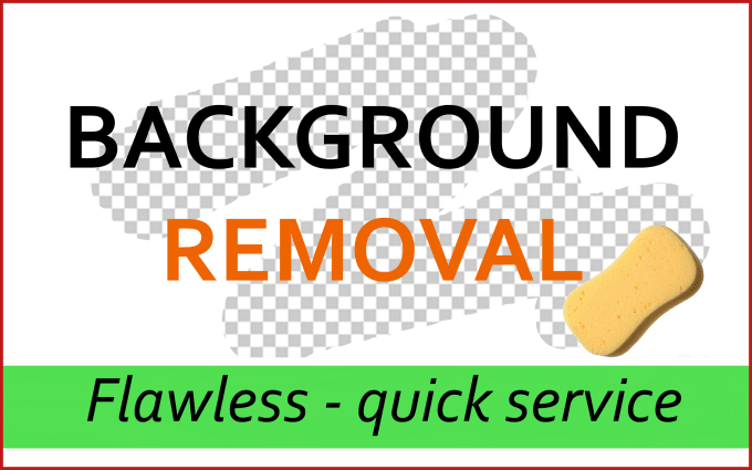 Gig Preview - Remove background from images