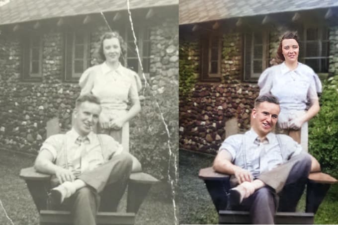 Gig Preview - Do professional photo restoration and retouching