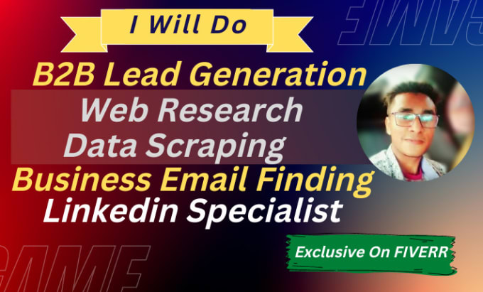 Bestseller - provide highly b2b lead generation for any business