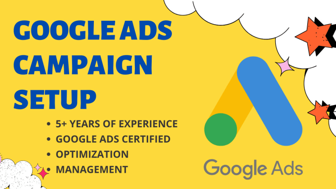 Gig Preview - Setup and manage your google ads adwords PPC campaign