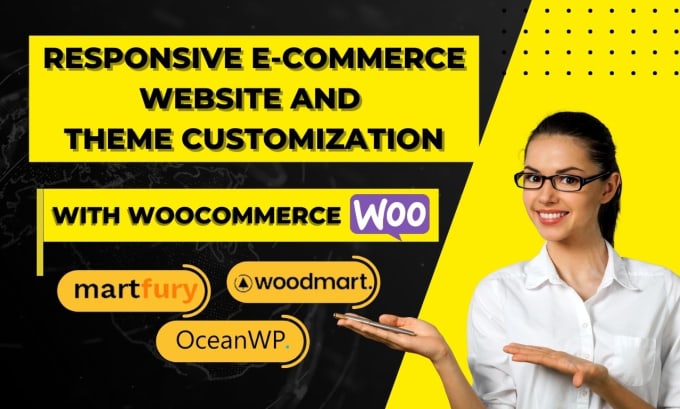 Gig Preview - Design woocommerce store and customize ocean wp woodmart martfury theme