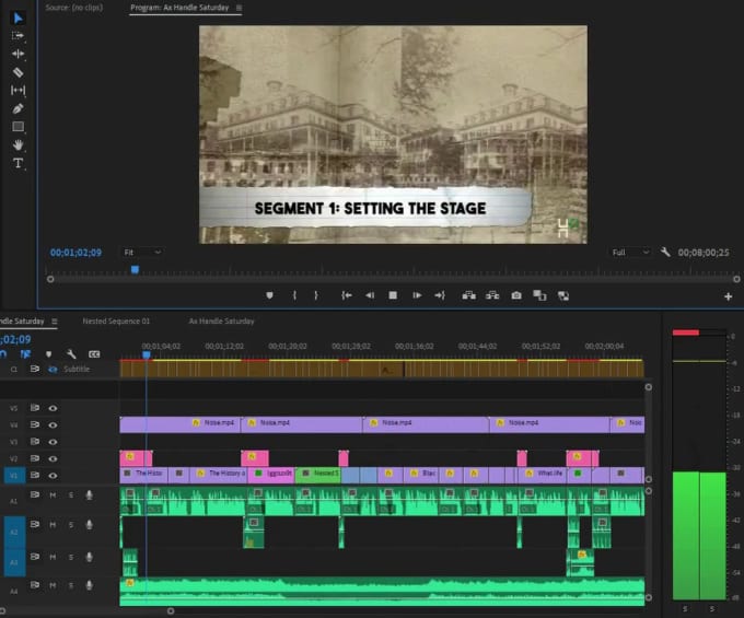 Gig Preview - Make engaging youtube documentary video editing for your channel