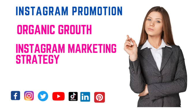 Gig Preview - Be your instagram marketing manager, promotion, influencer research and hashtag