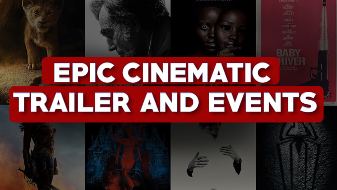 Gig Preview - Create epic cinematic trailer promo and wedding and events