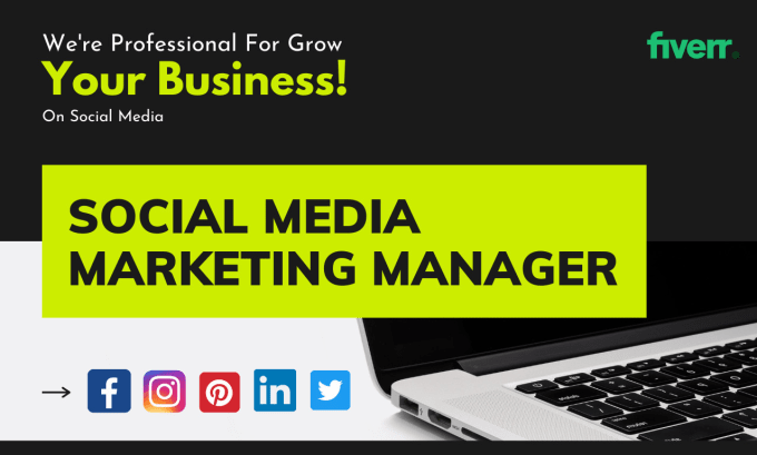 Gig Preview - Be your committed social media marketing manager