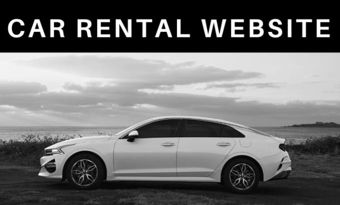 Gig Preview - Create car rental website, car rental, car rental booking