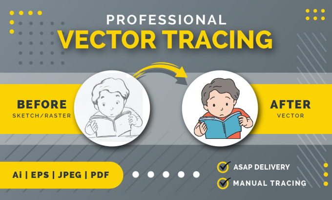 Bestseller - convert your sketch or existing logo to awesome vector